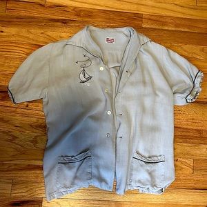 Light Blue. Size Large.